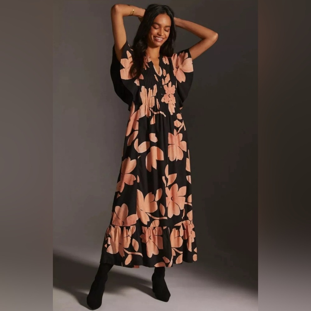 Maeve by Anthropology The Cassandra Maxi Dress Size XS.
